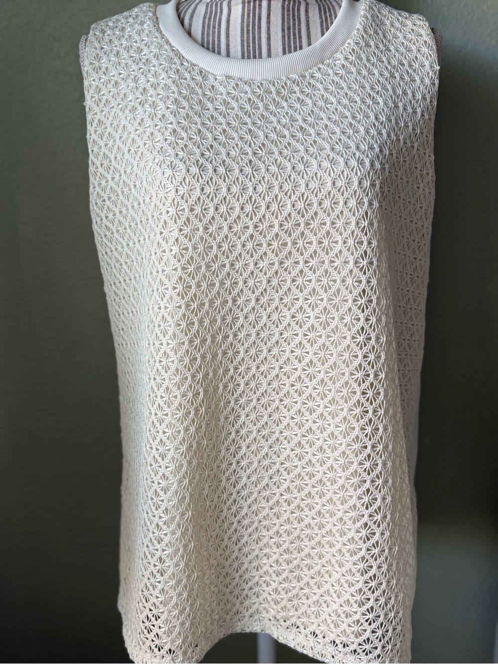 Knit Overlay Tank